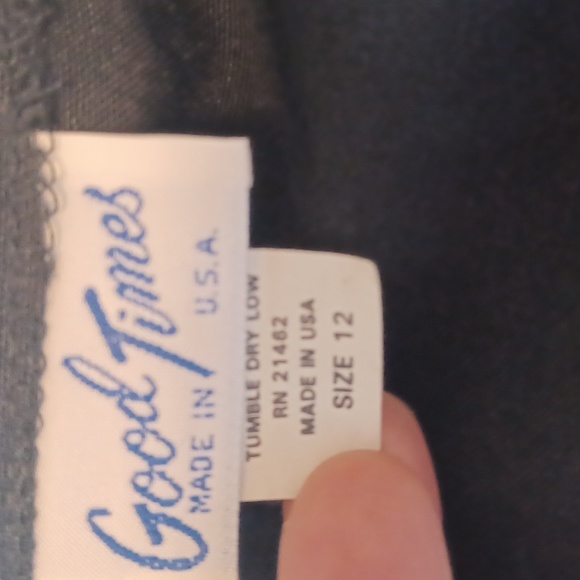 Vintage Good Times black and golden floral elegant jacket button down Made USA - Picture 9 of 10